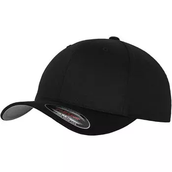 Кепка Wooly Combed Flexfit, цвет Schwarz