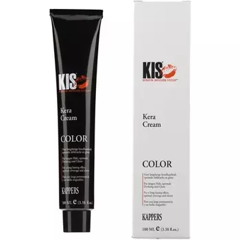 Keracream 5CB Яркий шоколад 100мл Крем-краска 100% покрытие седины Kis