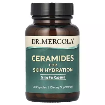 Керамиды для увлажнения кожи, 5 мг, 30 капсул Dr. Mercola