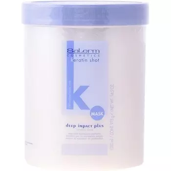 Кератиновая маска Deep Impact Plus 1000мл, Salerm Cosmetics