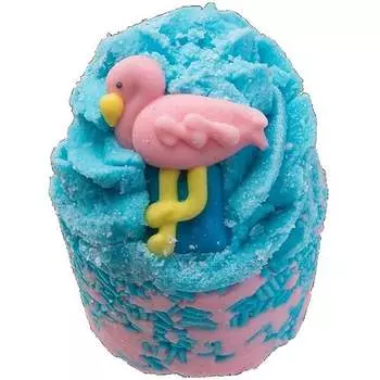 Кекс маслянистый для ванны Flamingoals Bath Mallow 50г Bomb Cosmetics