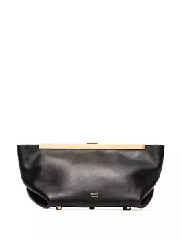 KHAITE клатч The Envelope Pleat, черный