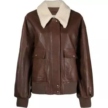 KHAITE Куртка Shellar «Classic Brown»
