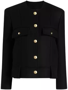 KHAITE The Laybin bomber jacket, черный