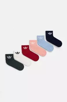 KIDS SOCK 6 пар детских носков adidas Originals, мультиколор