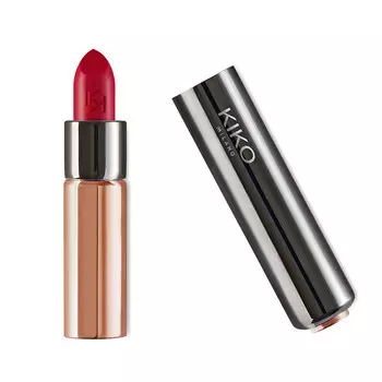 KIKO Milano, Gossamer Emotion Creamy Lipstick, Кремовая помада 113 Pearly Tulip Red 3,5г