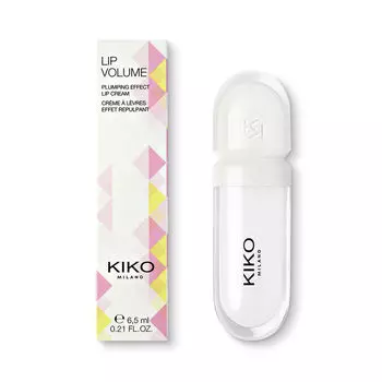 Kiko Milano Lip Volume бальзам для губ с увеличивающим эффектом Прозрачный, 6,5 мл