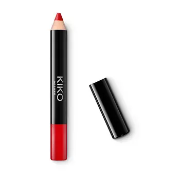 KIKO Milano, Smart Fusion Creamy Lip Crayon, Карандаш на ходу, 07 Cherry Red, 1,6 г