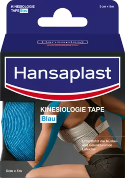 Кинезиотейп синий 1 рулон 5м. Hansaplast