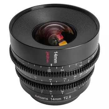 Кинообъектив 7Artisans 14mm T2.9 Spectrum, Nikon Z Mount, черный