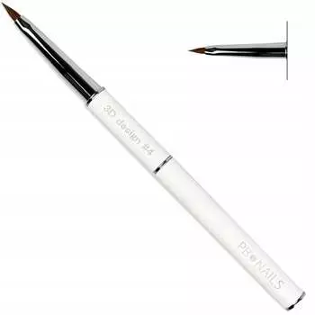 Кисть для дизайна ногтей, 3D-акриловый дизайн №4 PB Nails