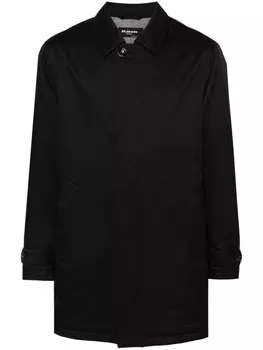 Kiton длинный пуховик, черный