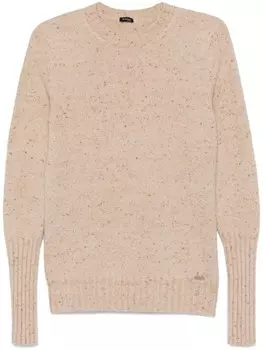 Kiton джемпер в мелкую точку, серый