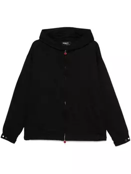 Kiton худи на молнии, черный