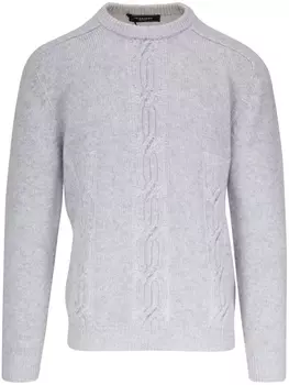 Kiton кашемировый джемпер, серый