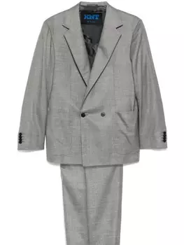 Kiton костюм-двойка, серый