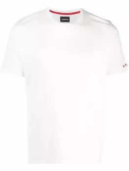 Kiton однотонная футболка, белый