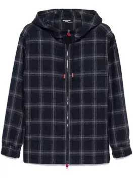 Kiton пиджак в клетку, синий