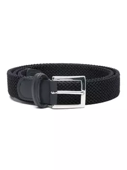 Kiton плетеный ремень, синий