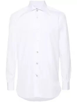 Kiton рубашка на пуговицах, белый