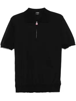 Kiton рубашка поло, черный