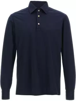 Kiton рубашка поло Positano, синий