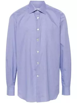 Kiton рубашка в ломаную клетку, синий