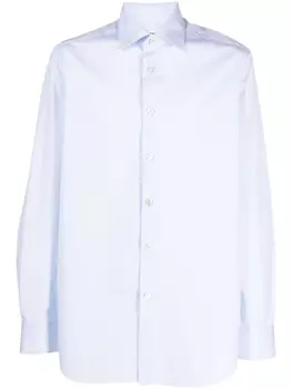 Kiton рубашка в полоску, белый