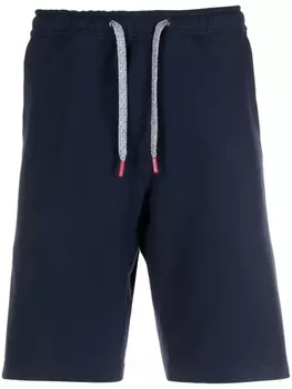 Kiton шорты с кулиской, синий