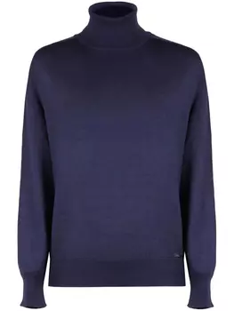 Kiton свитер Dolcevita, синий