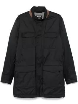Kiton утепленная парка, синий