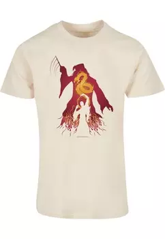 Классическая футболка ABSOLUTE CULT Shirt Harry Potter - Dumbledore Silhouette, песочный