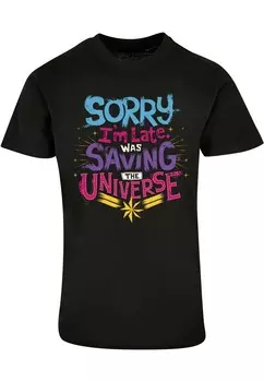 Классическая футболка ABSOLUTE CULT Shirt Marvel - Saving Universe, черный