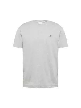 Классическая футболка GANT Shirt, пятнистый серый