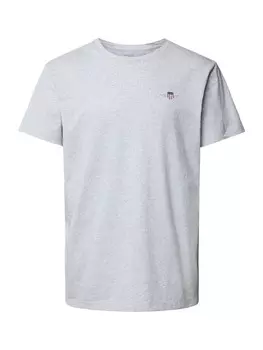 Классическая футболка GANT Shirt, светло-серый