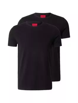 Классическая футболка HUGO Shirt Round, черный