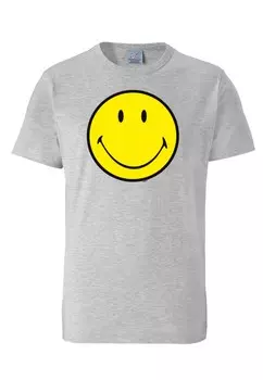 Классическая футболка LOGOSHIRT Shirt, пятнистый серый