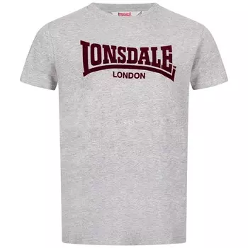 Классическая футболка LONSDALE Shirt, пятнистый серый