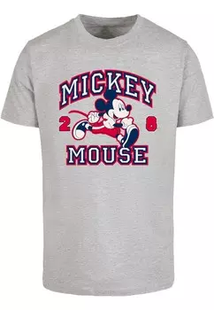 Классическая футболка Merchcode Shirt Mickey Mouse 28, серый
