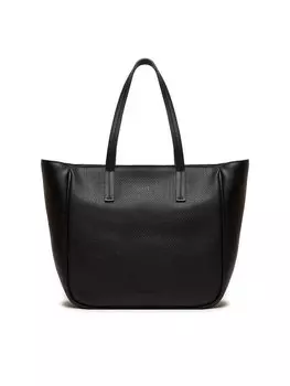 Классическая сумка Ck Refine Md Shopper Braid Calvin Klein, черный