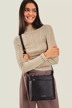 Классическая сумка-мессенджер Accessorize, черный