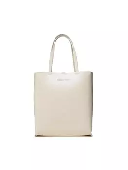 Классическая сумка Must North South Patent Tote Tommy Jeans, бежевый