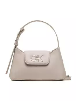 Классическая сумка Re-Lock Crossbody W/Flap Sm Calvin Klein, фиолетовый