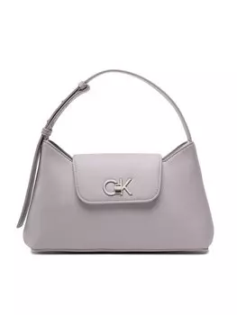 Классическая сумка Re-Lock Shoulder Bag Md Calvin Klein, фиолетовый