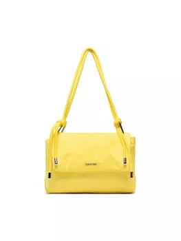 Классическая сумка Roped Shoulder Bag Calvin Klein, желтый