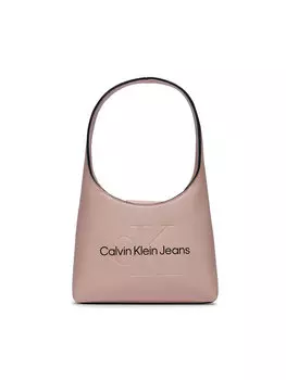 Классическая сумка Sculpted Arch Shoulderbag22 Mono Calvin Klein, розовый