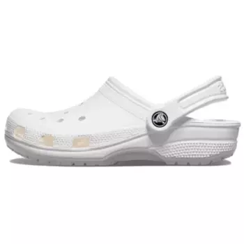 Классические башмаки-сабо унисекс Crocs, белый
