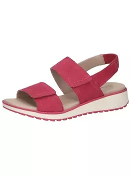 Классические босоножки Caprice, цвет pink suede