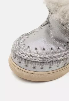 Классические ботильоны KID Mou, серебристый