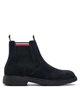 Классические Ботильоны Tommy Hilfiger, темно-синий
